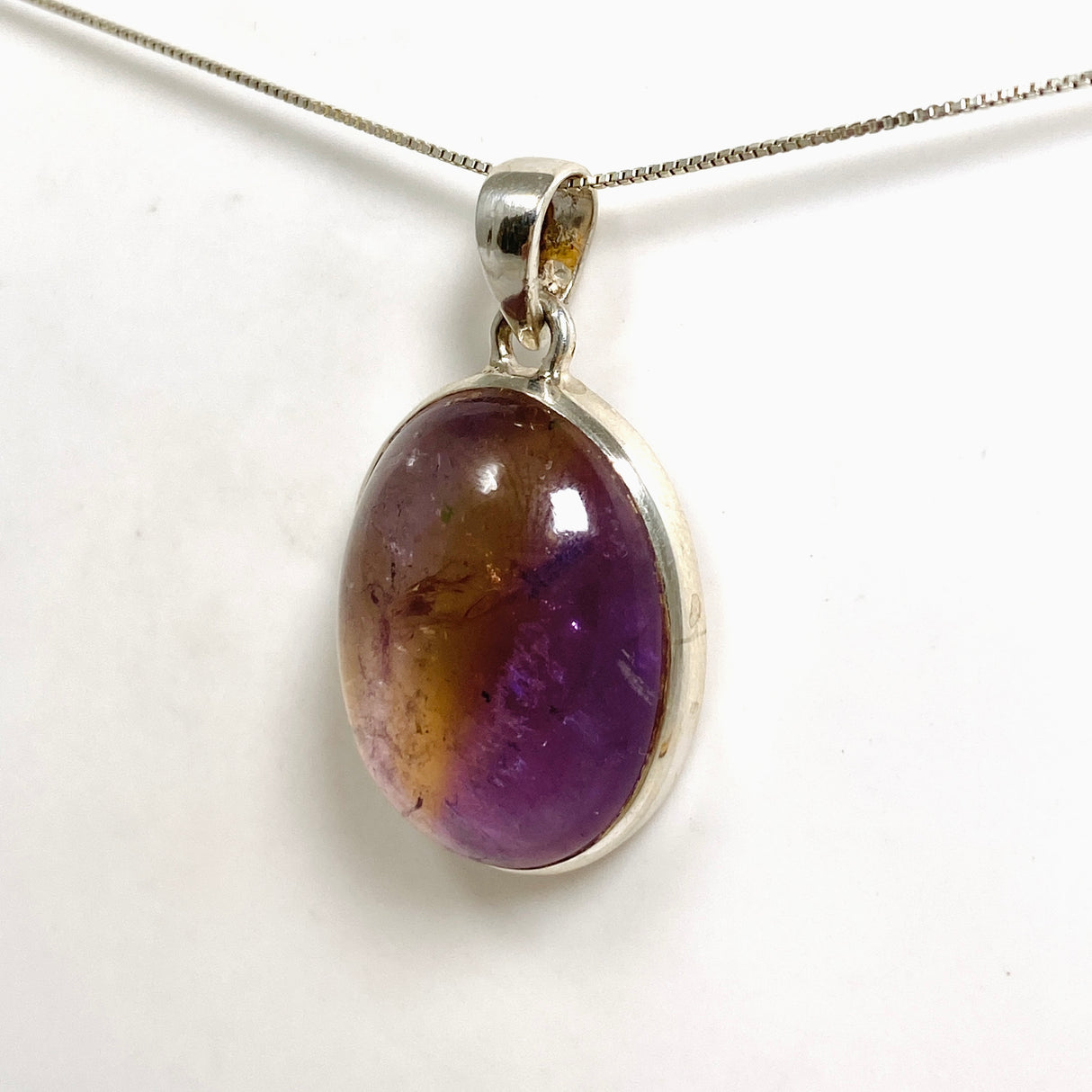 Ametrine Oval Cabochon Pendant PPGJ1298