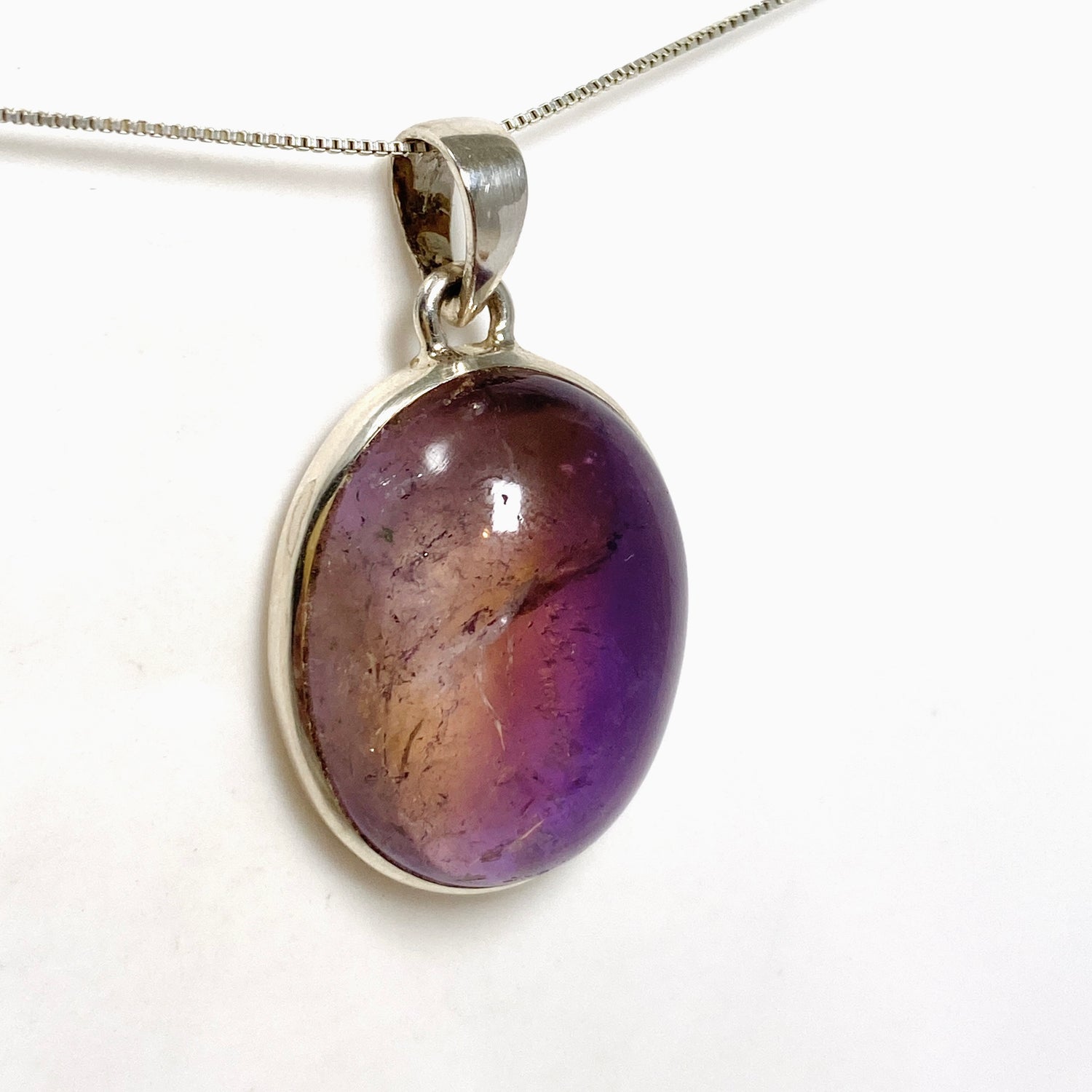 Ametrine Oval Cabochon Pendant PPGJ1298