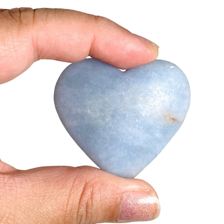 Angelite Heart AHRT-50 - Nature's Magick