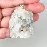 Apophyllite Raw Crystal Pendant PPGJ480 - Nature's Magick