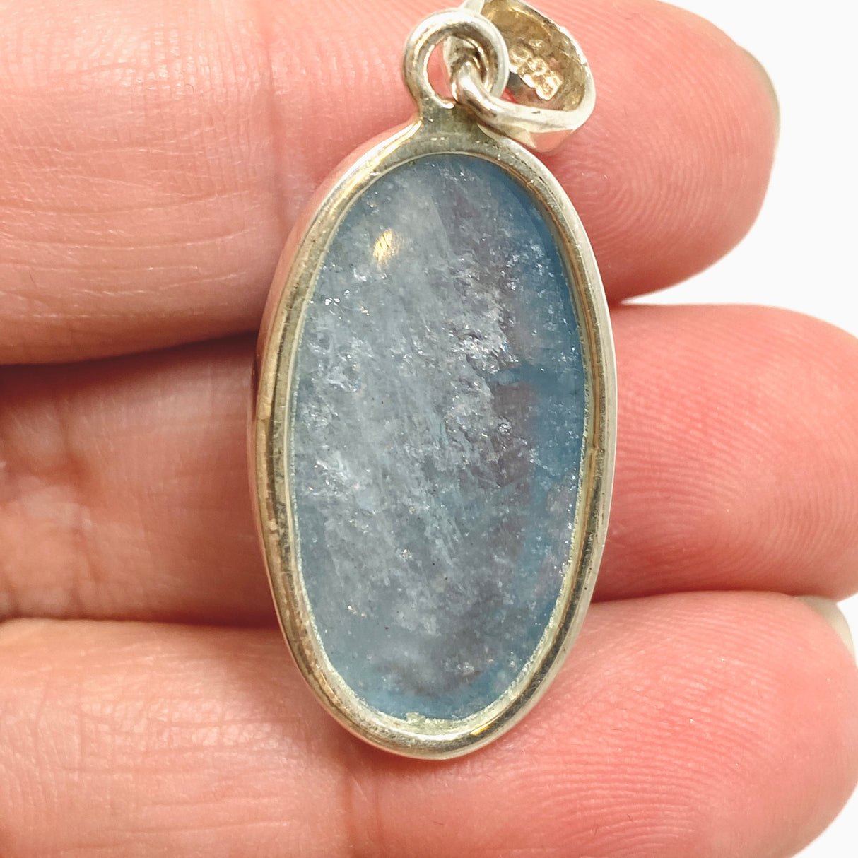 Aquamarine Oval Cabochon Pendant PPGJ1123