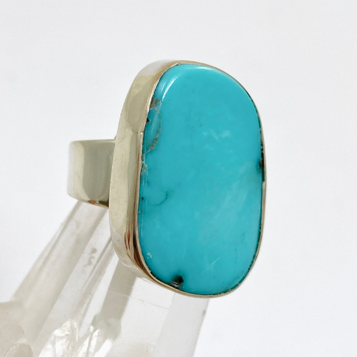 Arizona Turquoise Freeform Cabochon Ring Size 8 KRGJ3410
