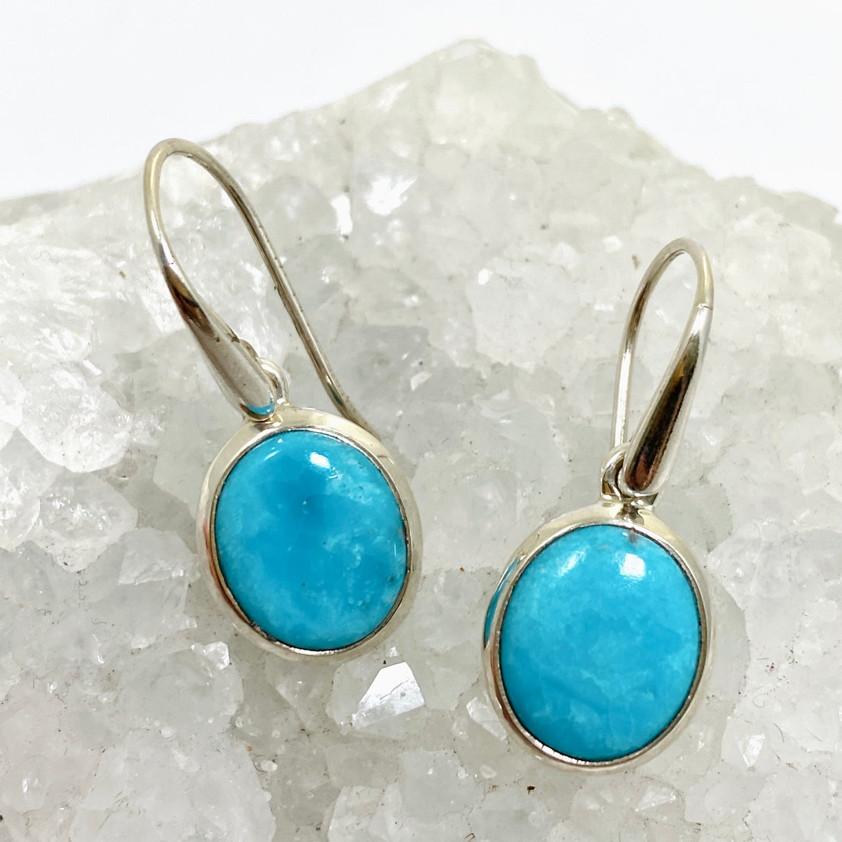 Arizona Turquoise Oval Cabochon Earrings PEGJ324
