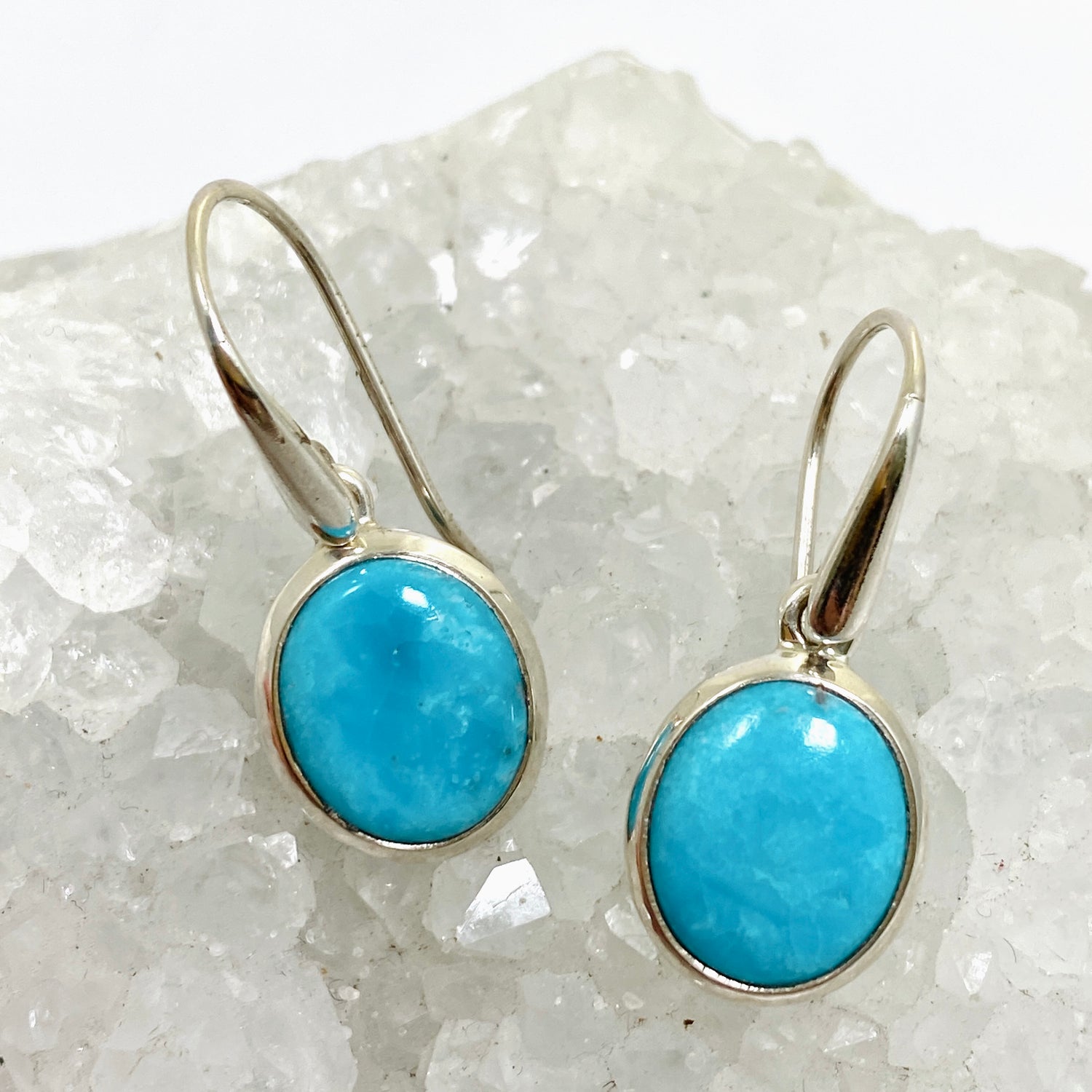 Arizona Turquoise Oval Cabochon Earrings PEGJ324