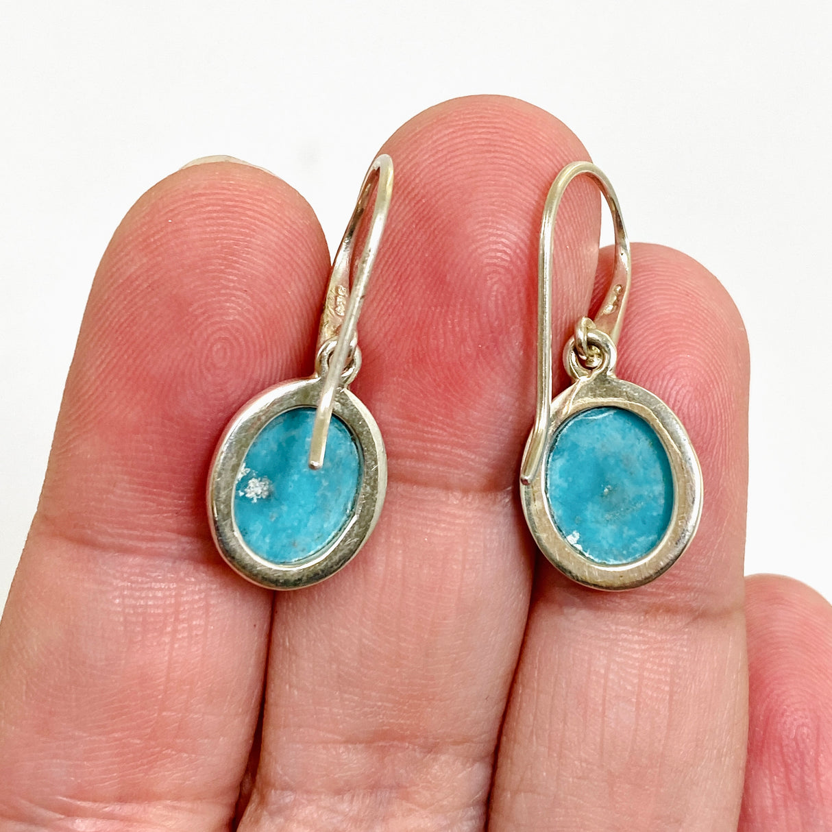 Arizona Turquoise Oval Cabochon Earrings PEGJ324