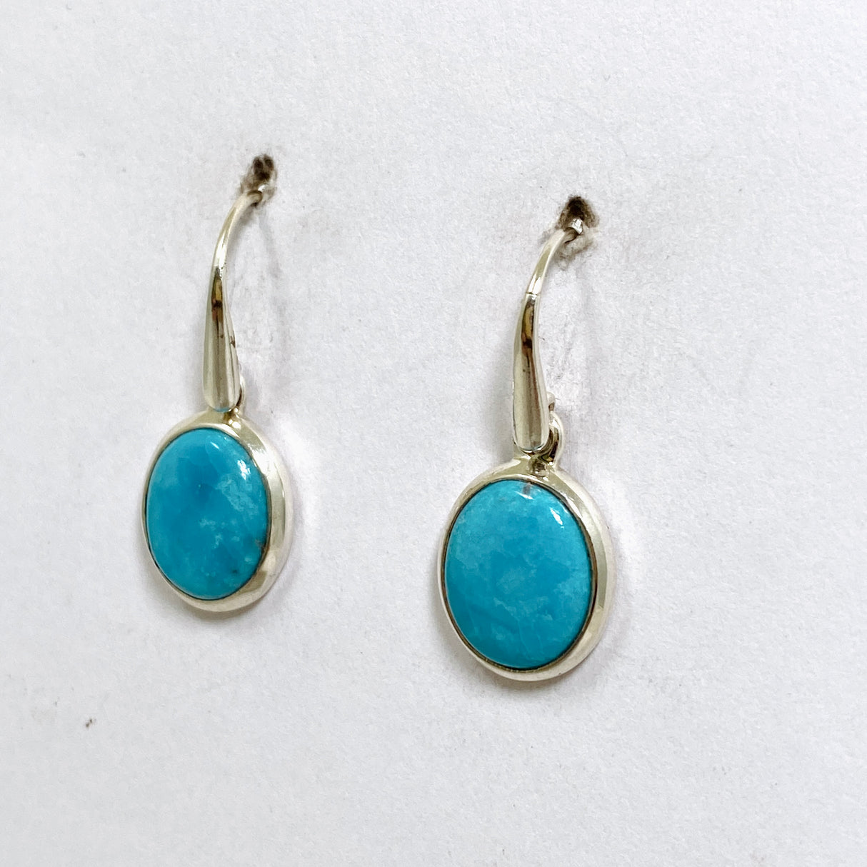 Arizona Turquoise Oval Cabochon Earrings PEGJ324