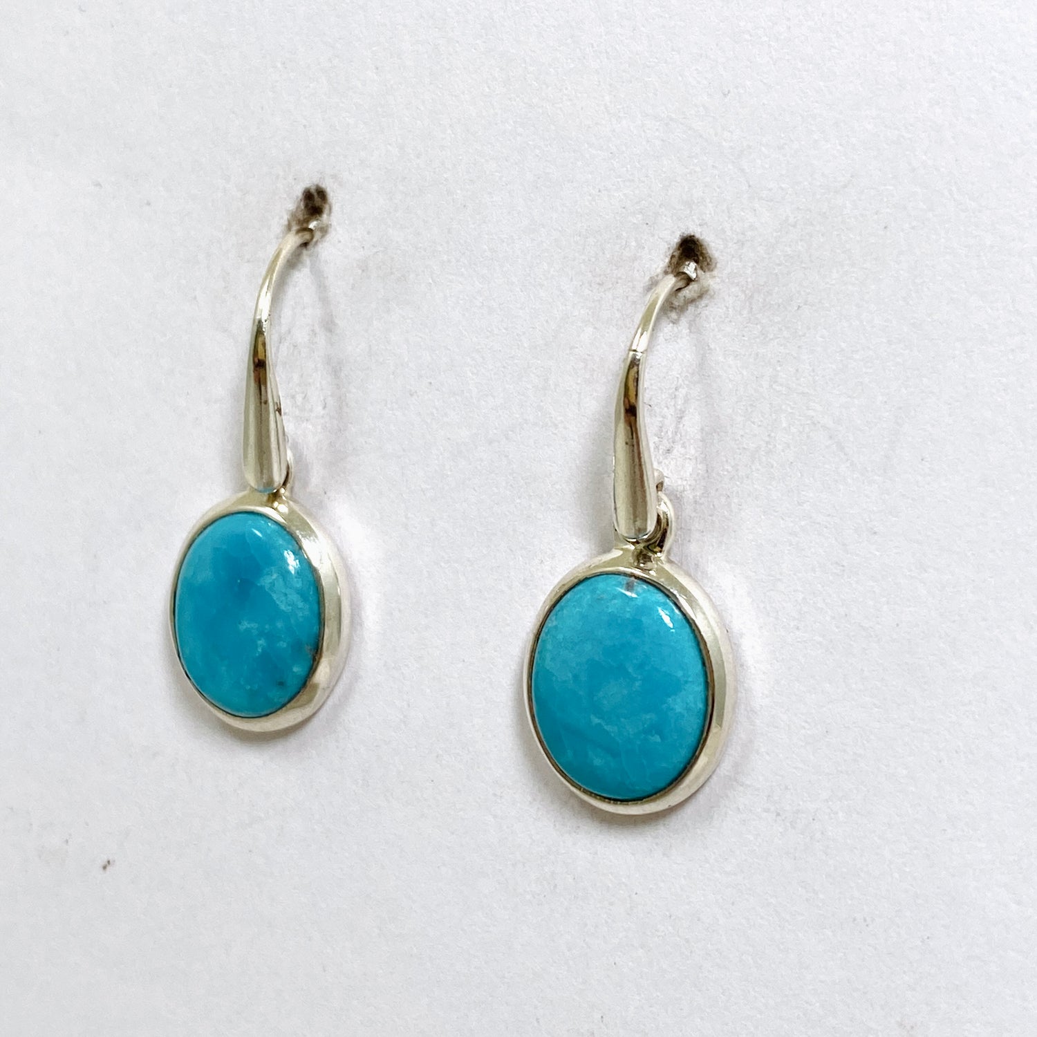 Arizona Turquoise Oval Cabochon Earrings PEGJ324