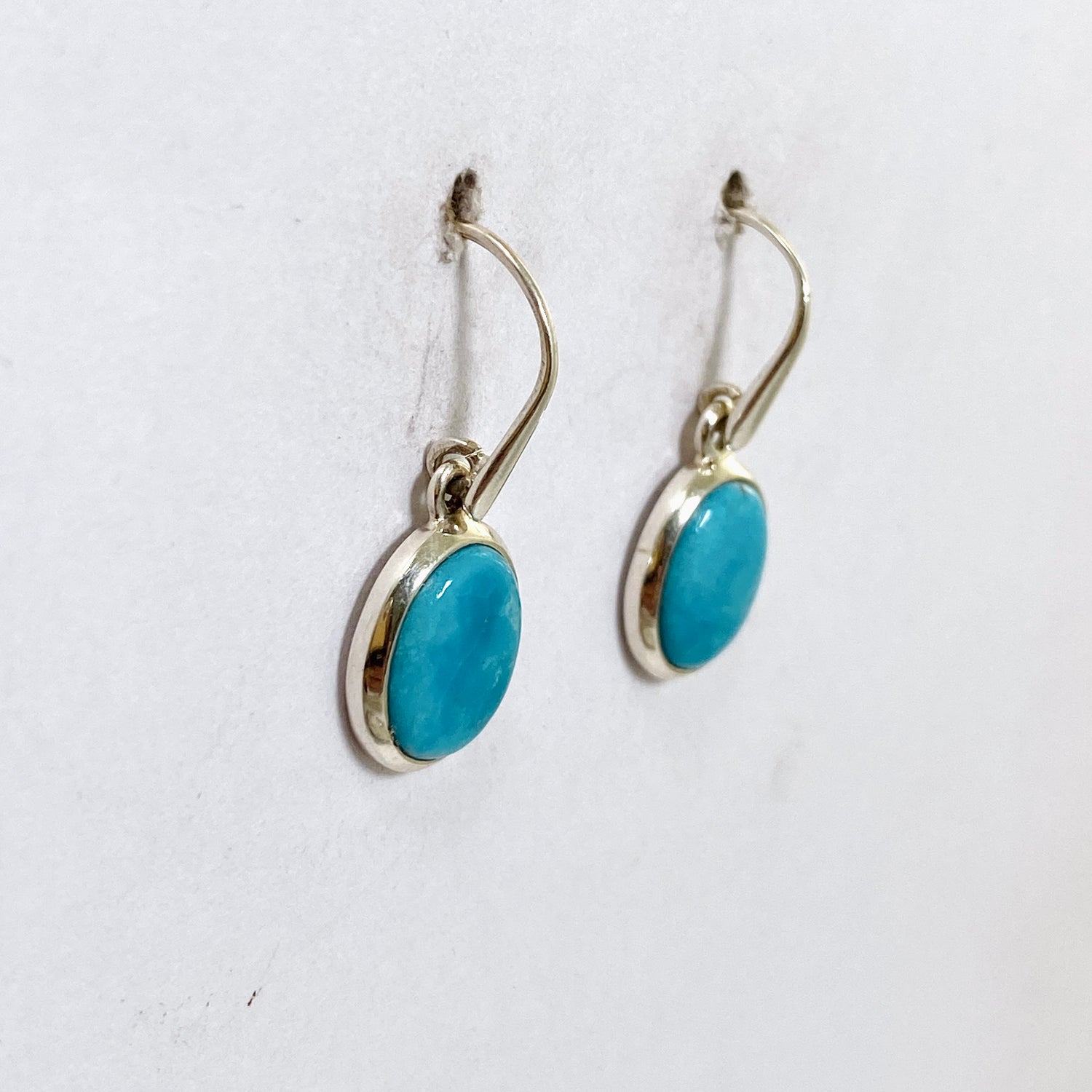 Arizona Turquoise Oval Cabochon Earrings PEGJ324