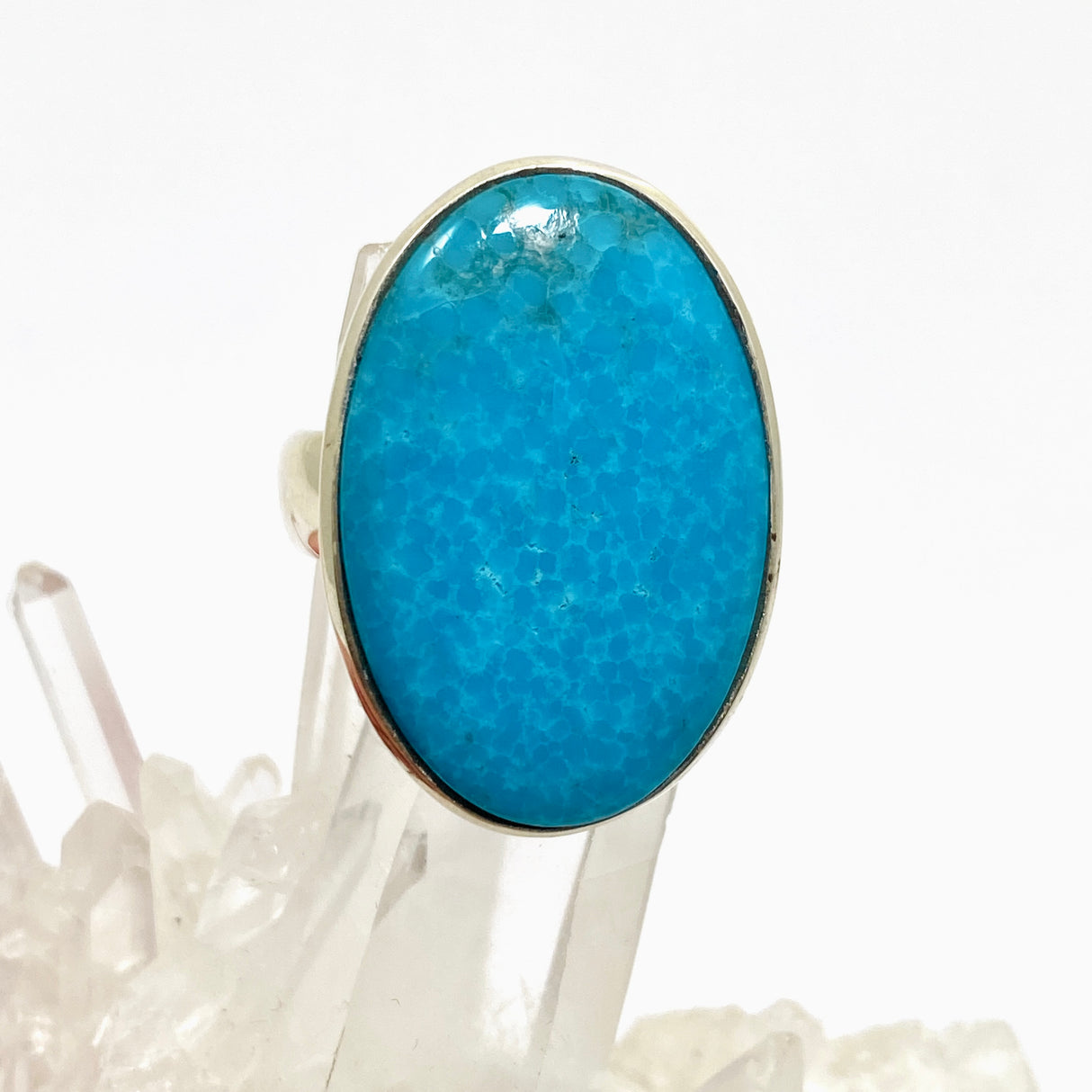 Arizona Turquoise Oval Cabochon Ring Size 11 PRGJ880