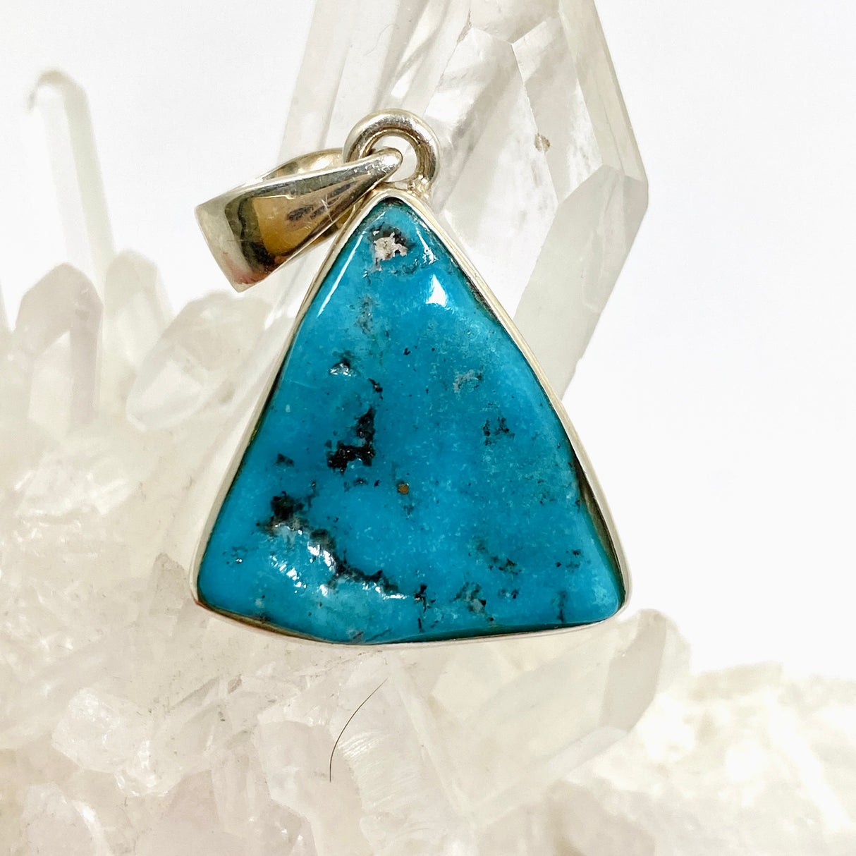 Arizona Turquoise Triangular Cabochon Pendant PPGJ1030