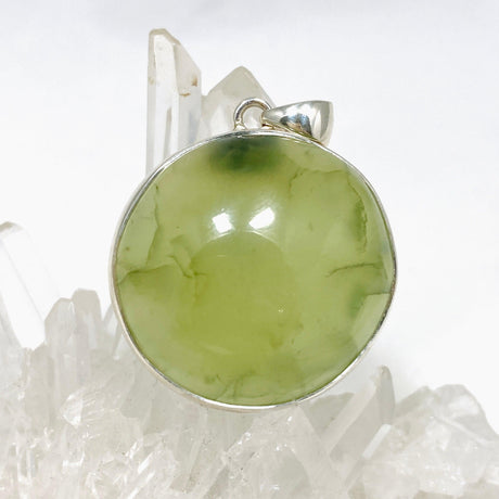 Australian Prehnite Round Pendant KPGJ4283 - Nature's Magick