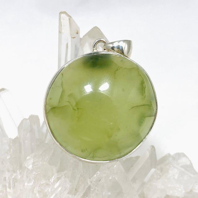Australian Prehnite Round Pendant KPGJ4283 - Nature's Magick