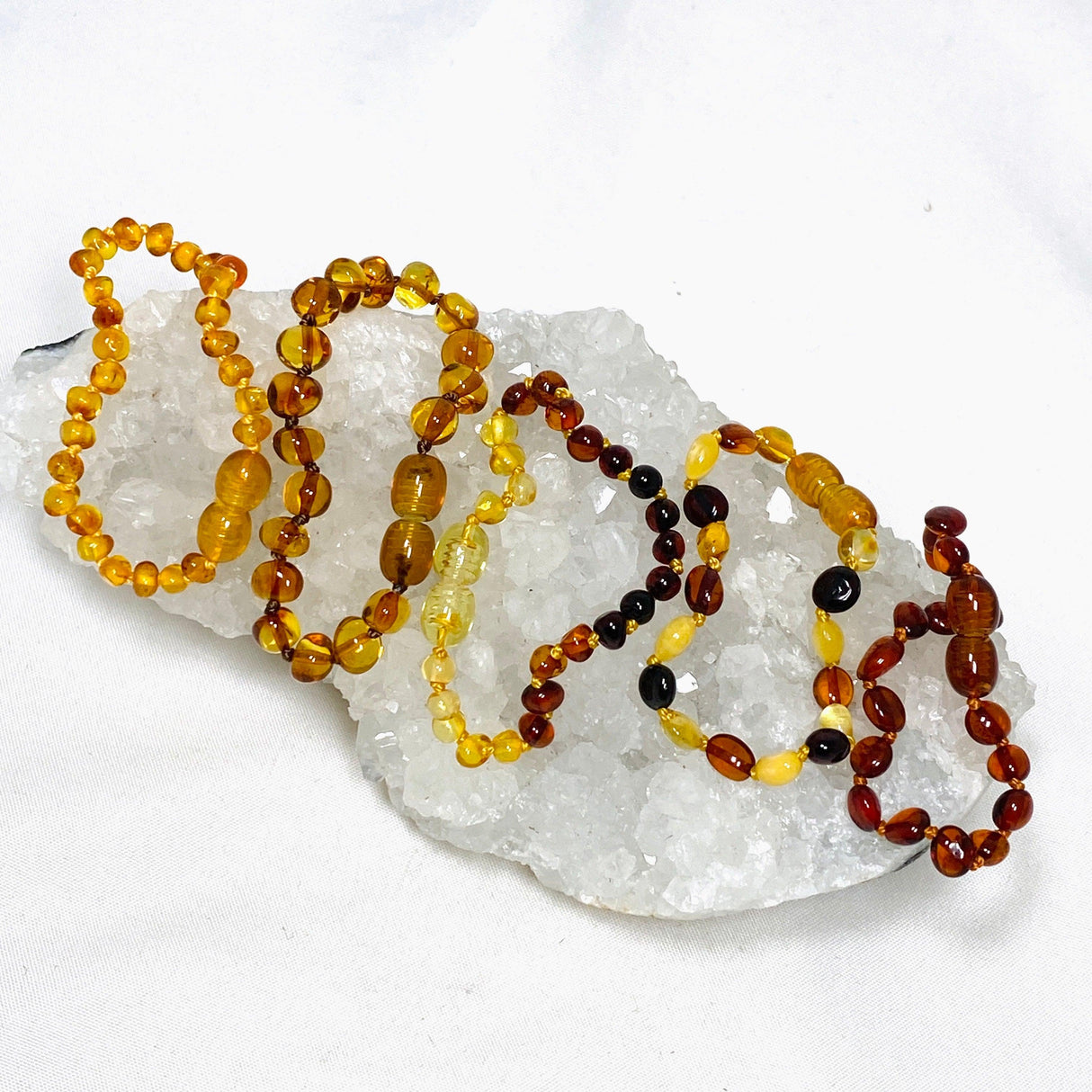 Baltic Amber Baby Bracelet - Nature's Magick