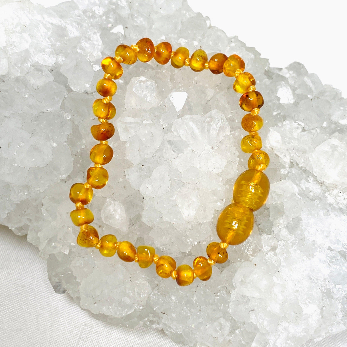 Baltic Amber Baby Bracelet - Nature's Magick