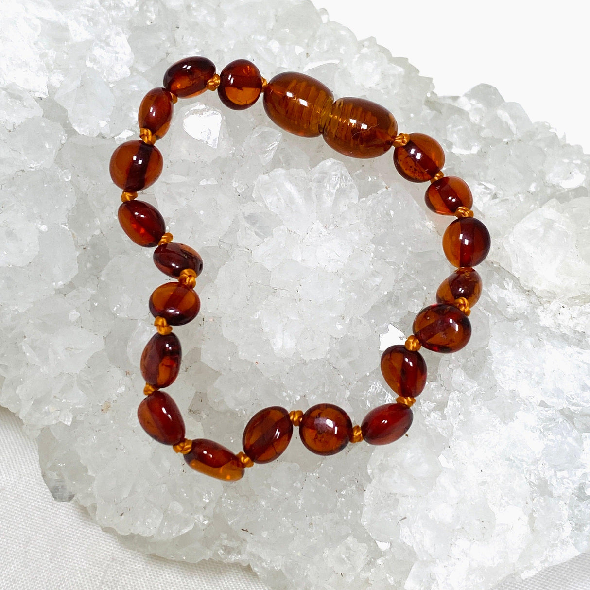 Baltic Amber Baby Bracelet - Nature's Magick