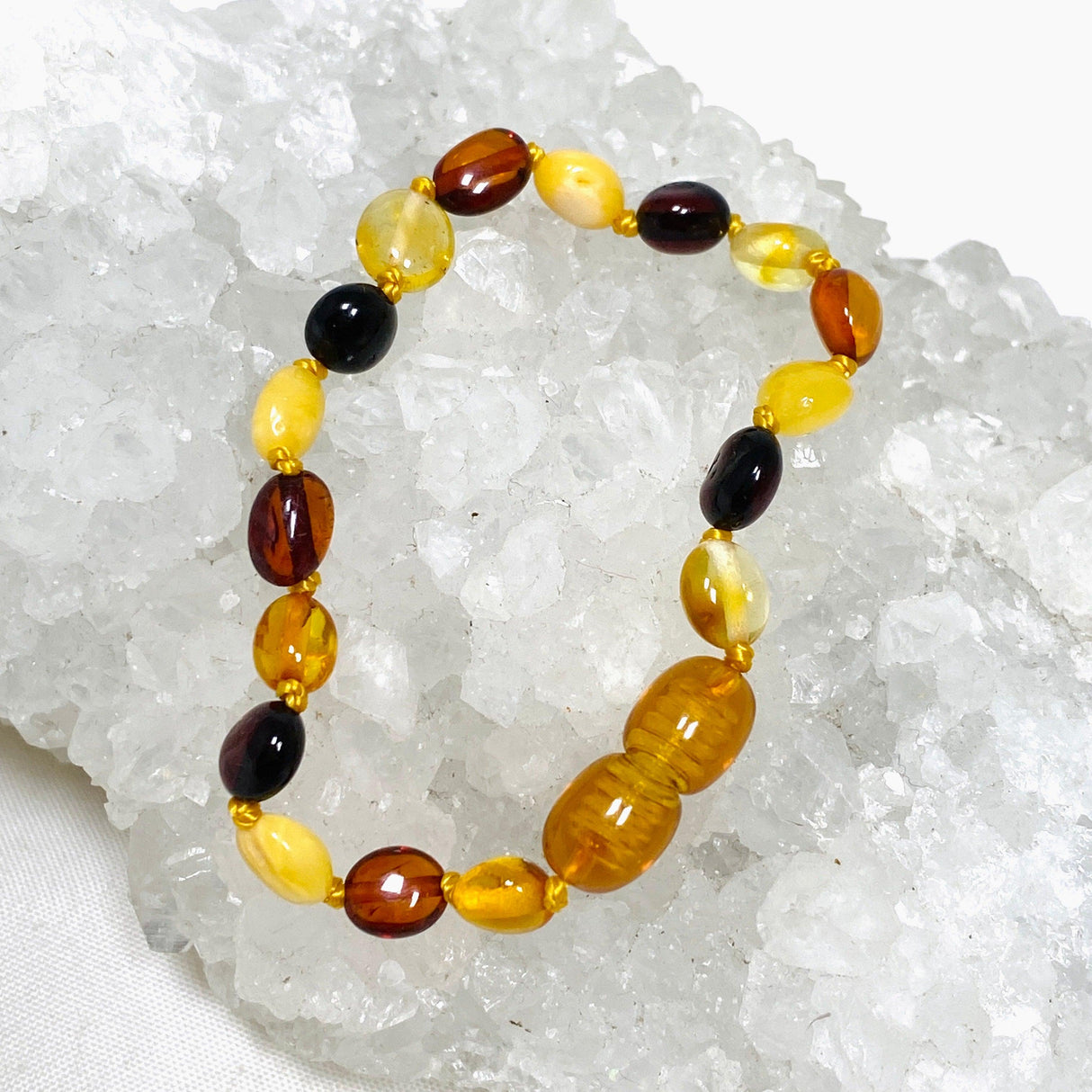 Baltic Amber Baby Bracelet - Nature's Magick