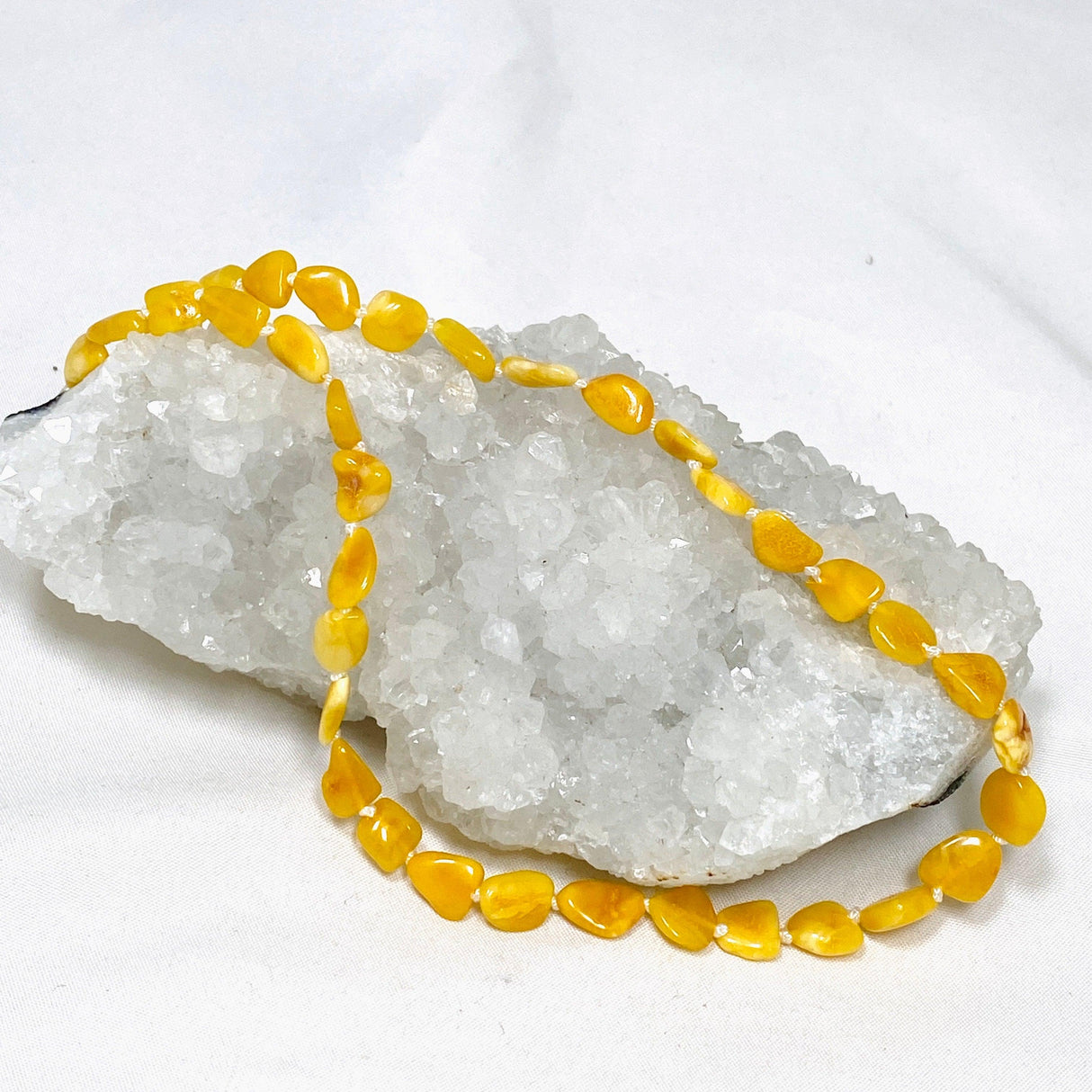 Baltic Amber butterscotch beaded necklace AMB275 - Nature's Magick