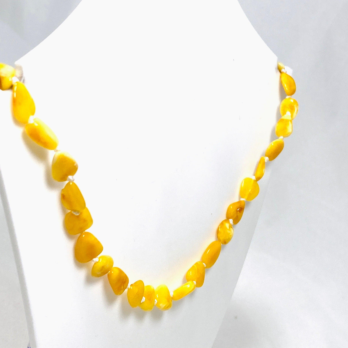 Baltic Amber butterscotch beaded necklace AMB275 - Nature's Magick