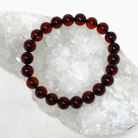 Baltic Amber Cherry beaded bracelet AMB272 - Nature's Magick