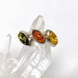 Baltic Amber multi-marquise ring AMB166 - Nature's Magick