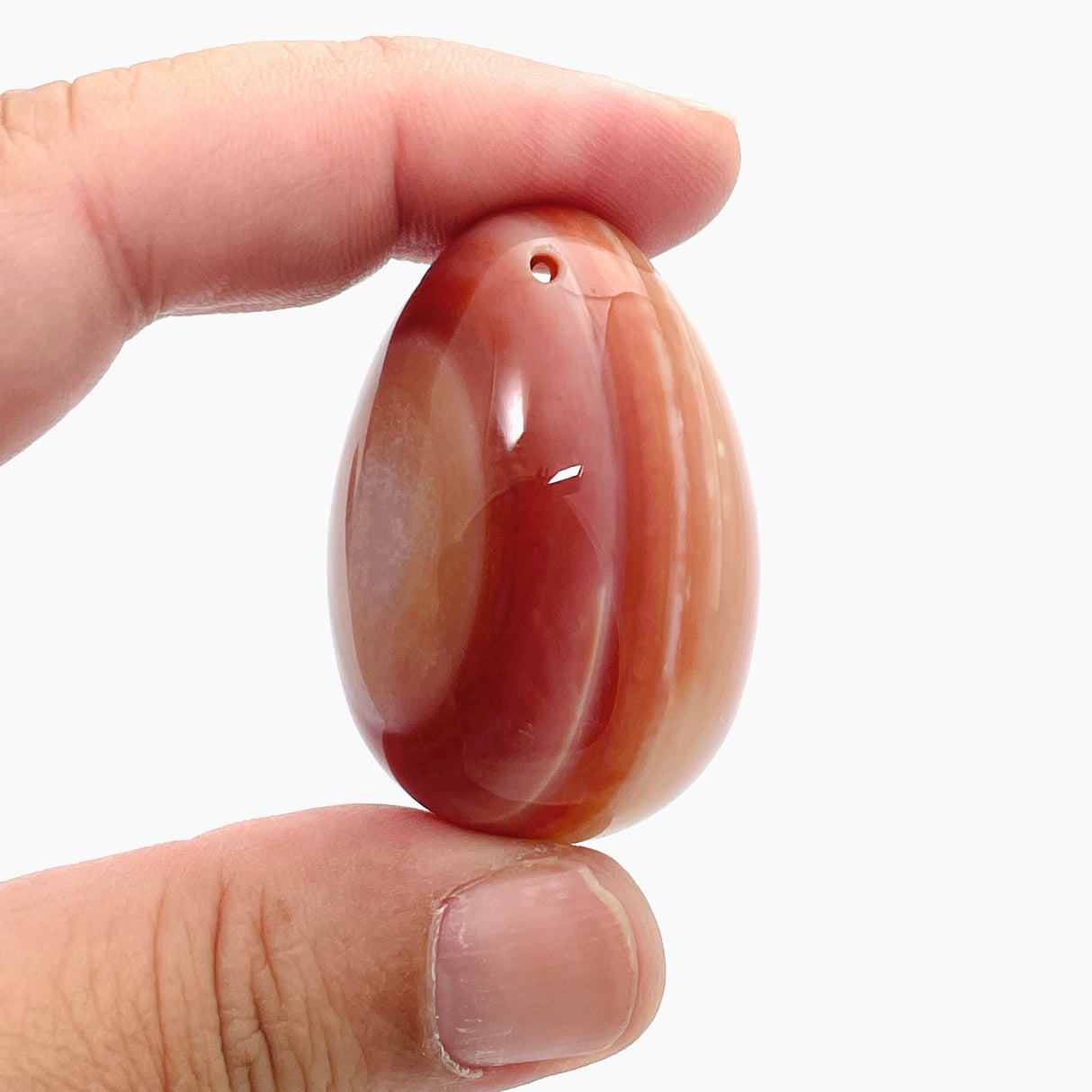 Banded Carnelian Egg BCE-60