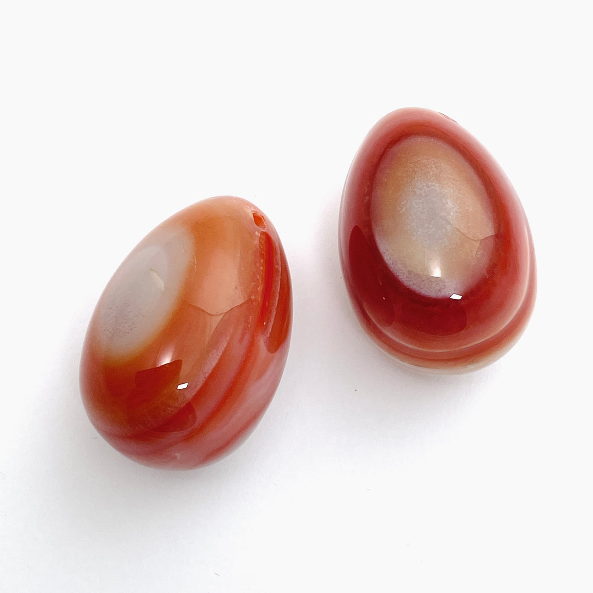 Banded Carnelian Egg BCE-60