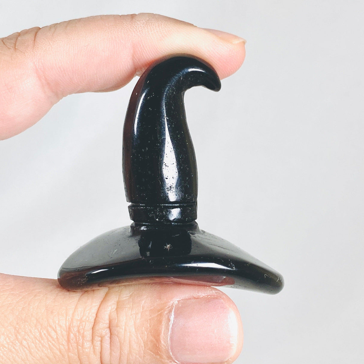 Black Obsidian Witch Hat HWW-01 - Nature's Magick