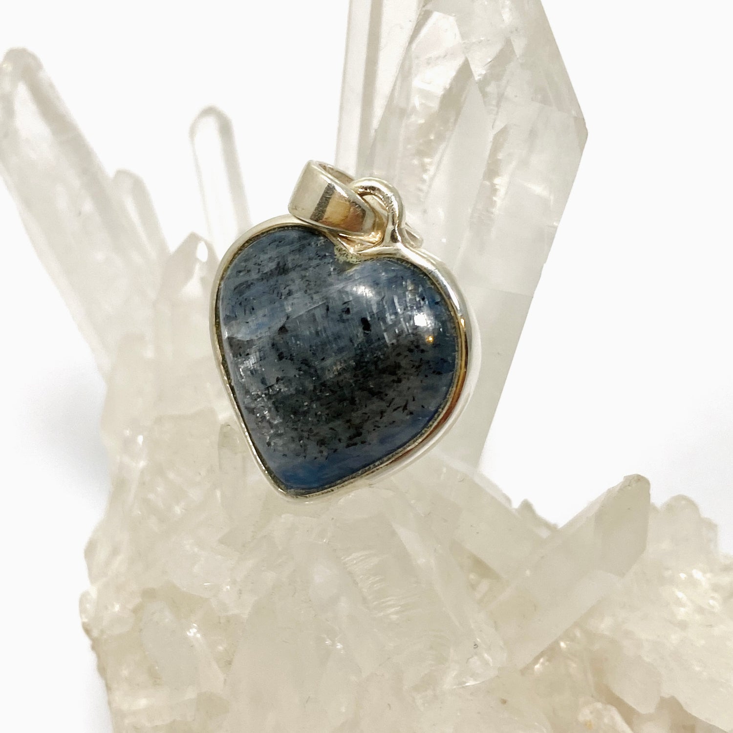 Blue Kyanite Heart Cabochon Pendant PPGJ982