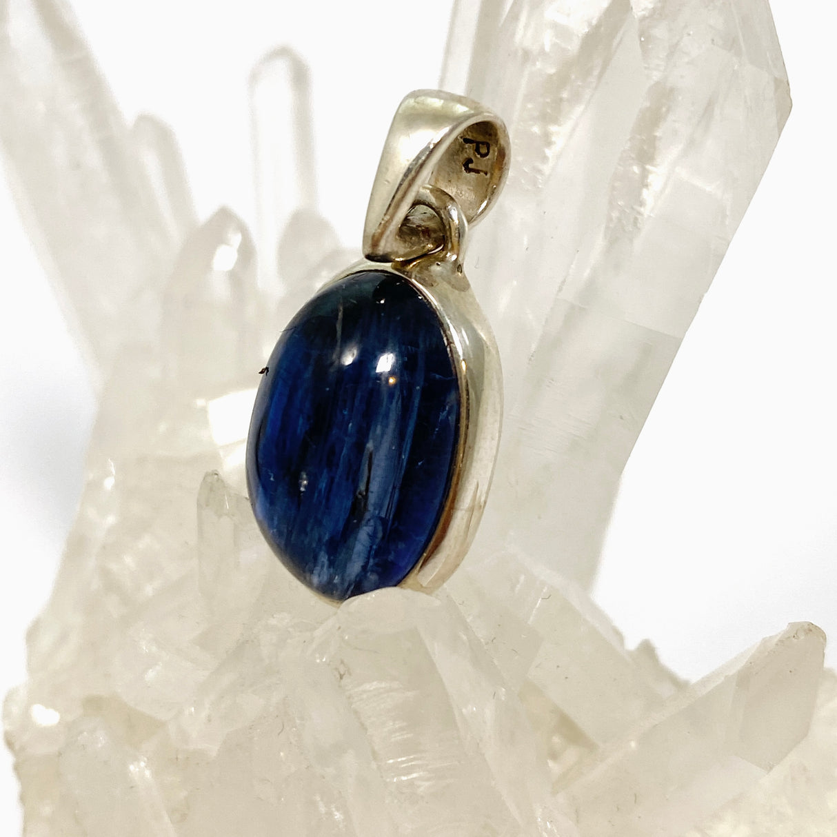 Blue Kyanite Oval Cabochon Pendant PPGJ796