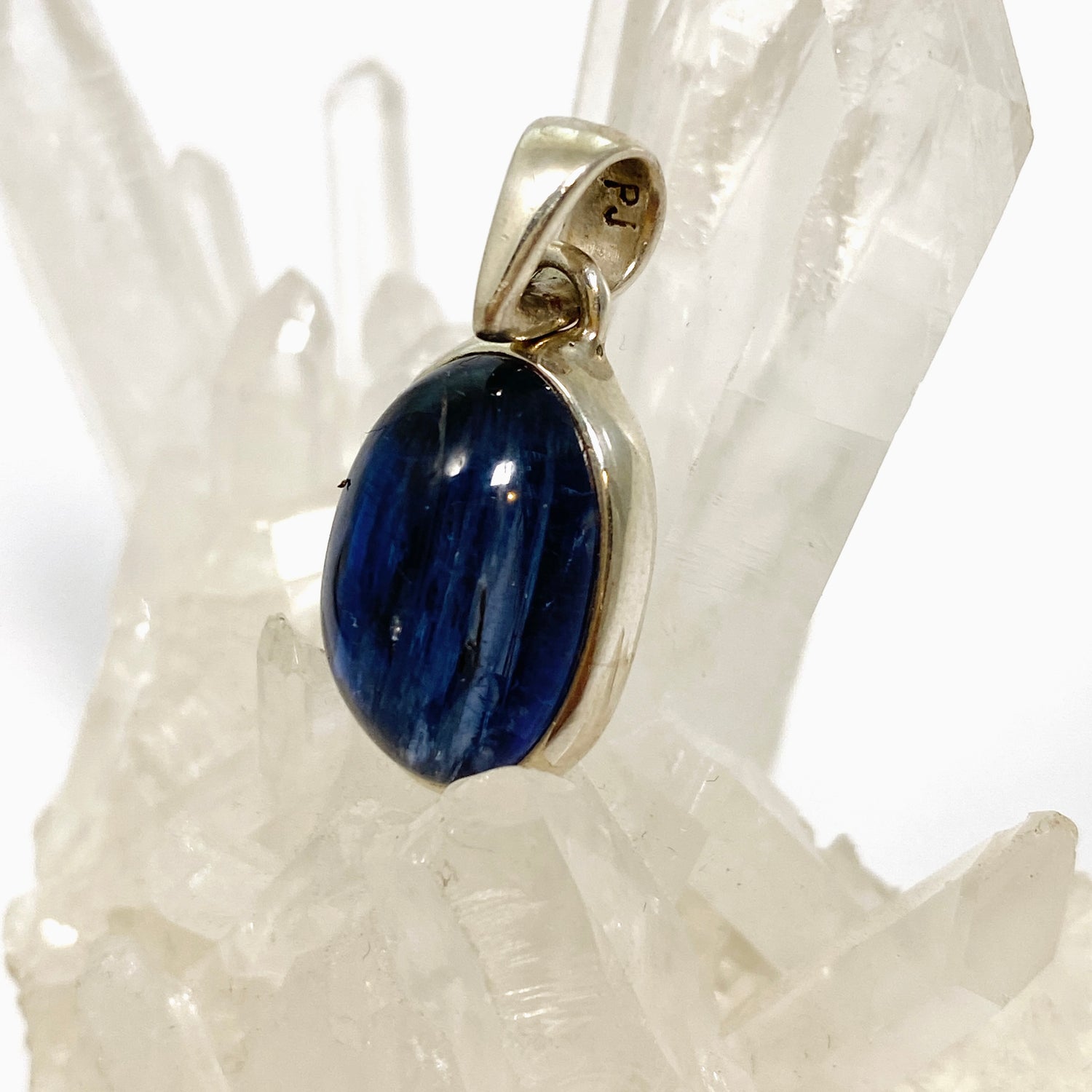 Blue Kyanite Oval Cabochon Pendant PPGJ796