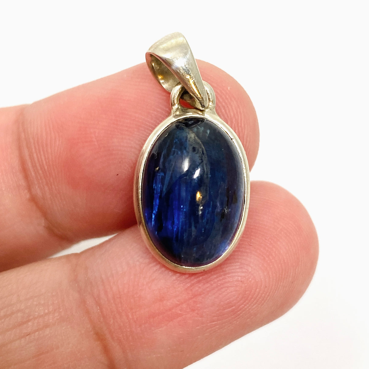 Blue Kyanite Oval Cabochon Pendant PPGJ796