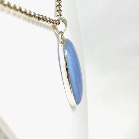 Blue Lace Agate oval pendant KPGJ3771 - Nature's Magick