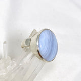 Blue Lace Agate Round Ring Size 10.5 PRGJ485 - Nature's Magick