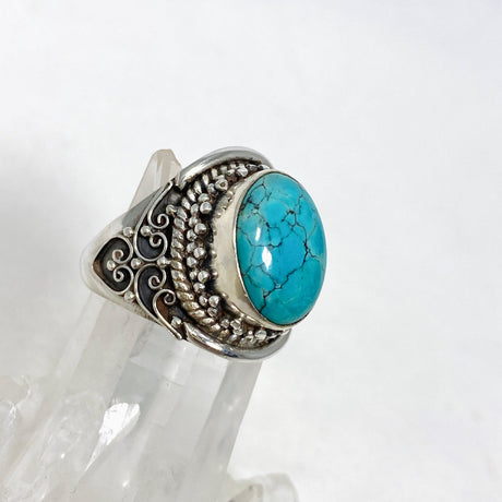 Boho Style Turquoise Ring KRGJ3244 - Nature's Magick