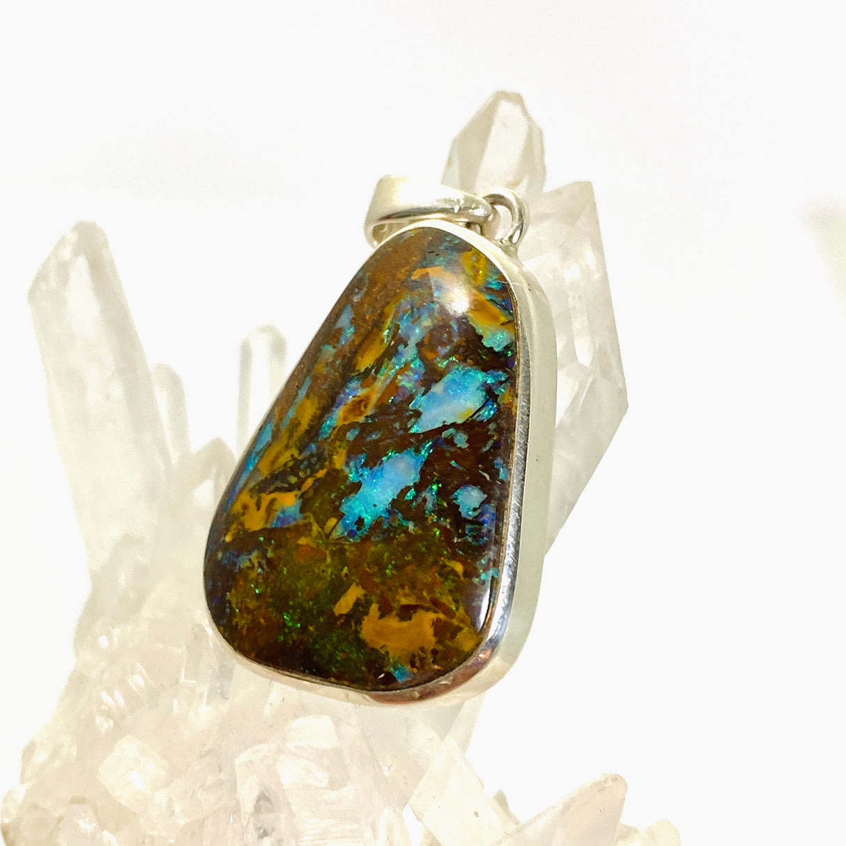 Boulder Opal Freeform Cabochon Pendant PPGJ999