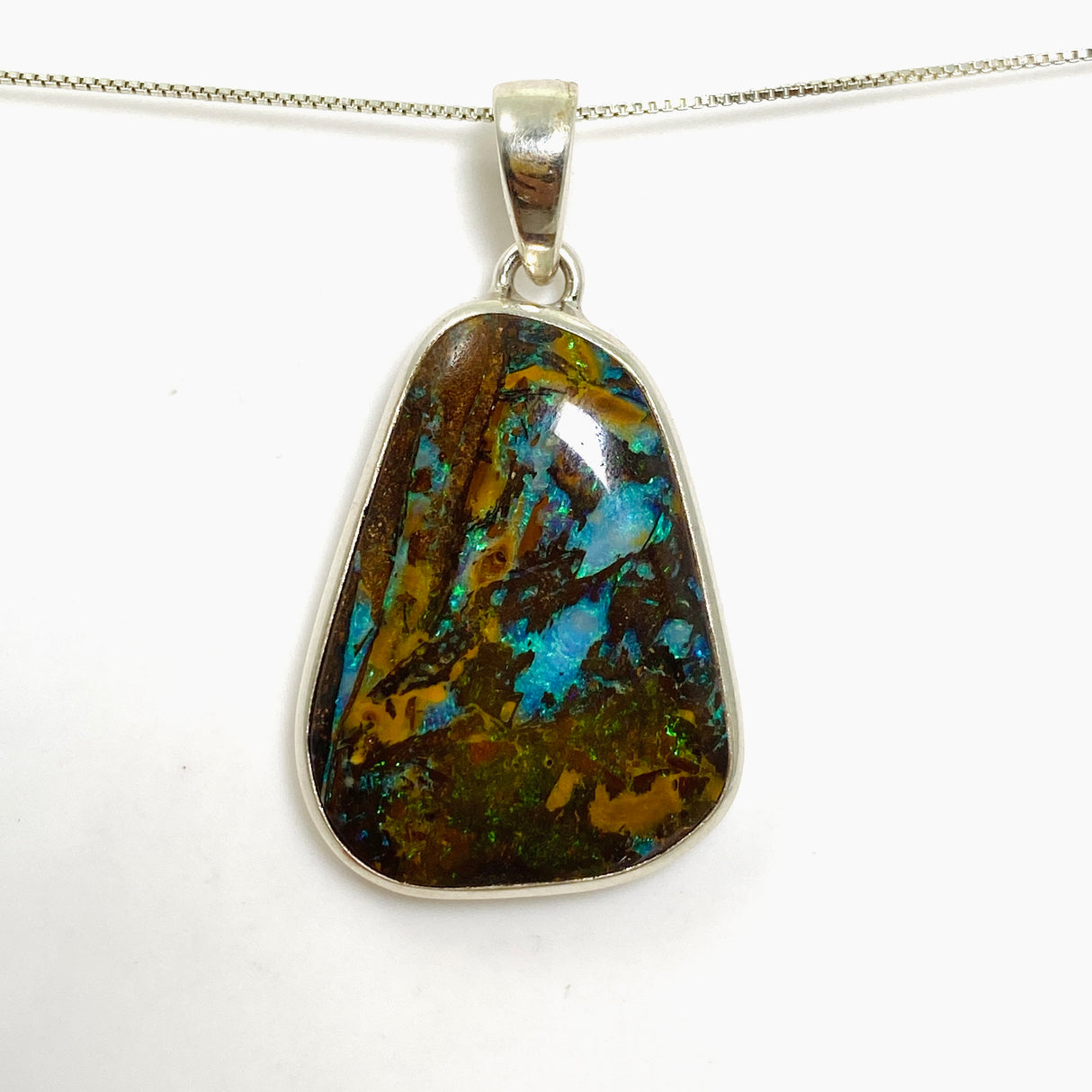 Boulder Opal Freeform Cabochon Pendant PPGJ999
