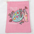 Canvas Drawstring Bag for Tarot Cards - I create - Nature's Magick