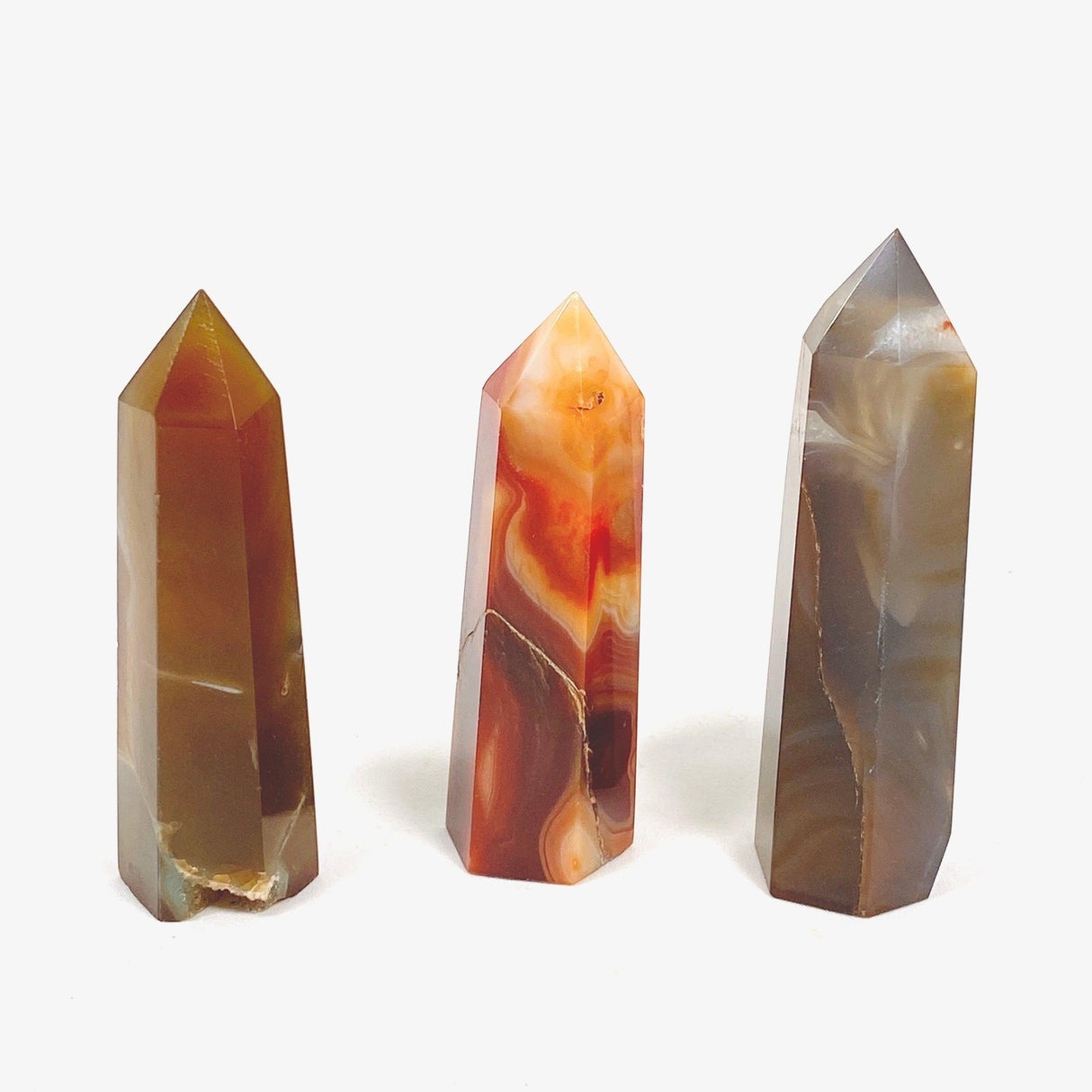 Carnelian point 100-130g CNG-130 - Nature's Magick