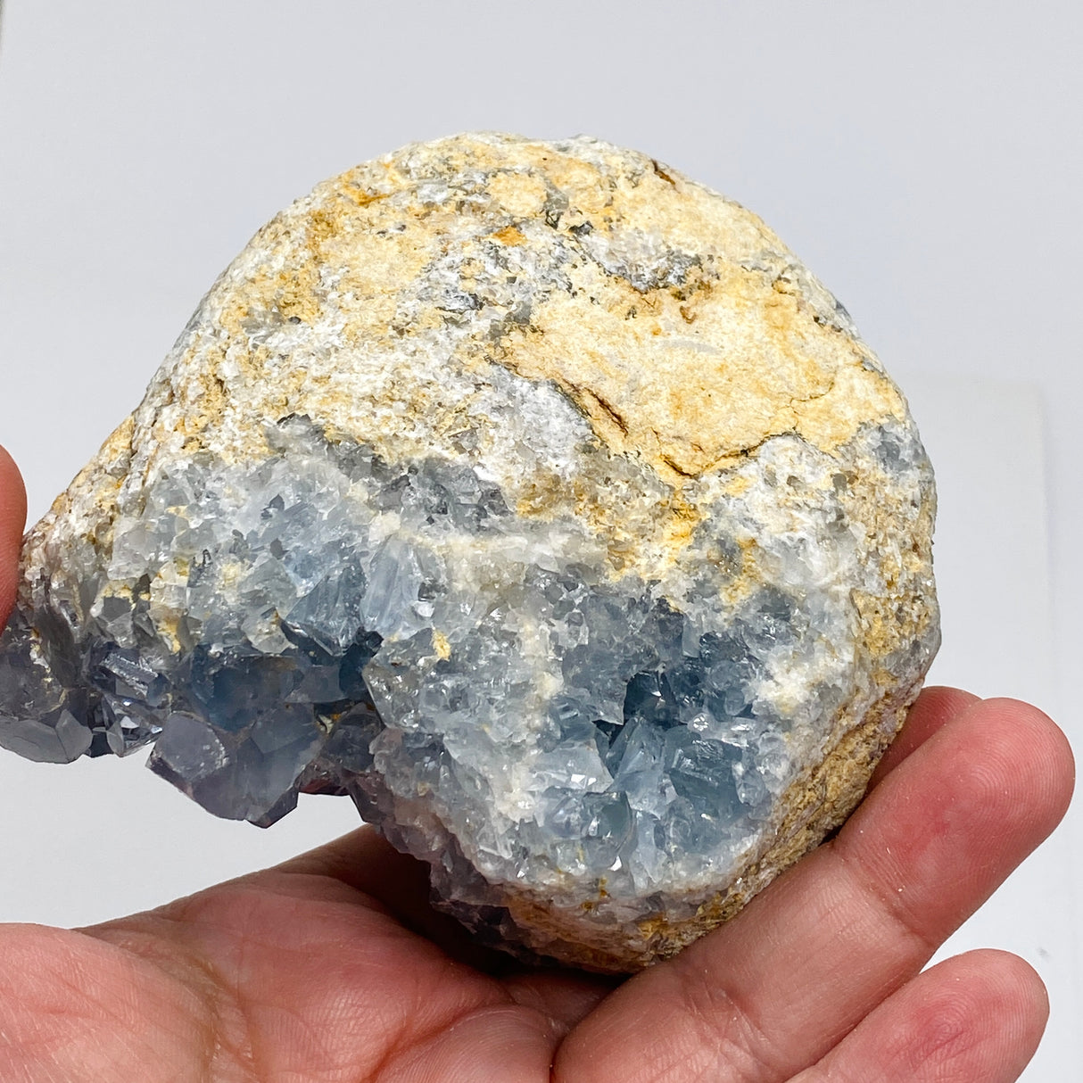 Celestite Cluster - Madagascar CR3719