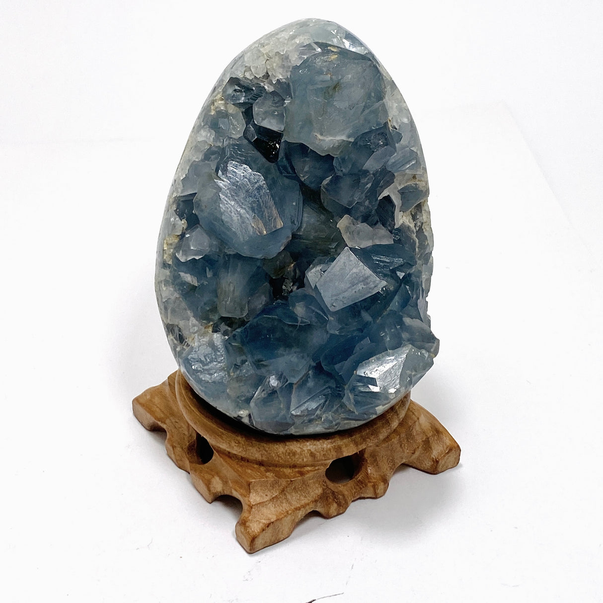 Celestite Egg - Madagascar CR3716