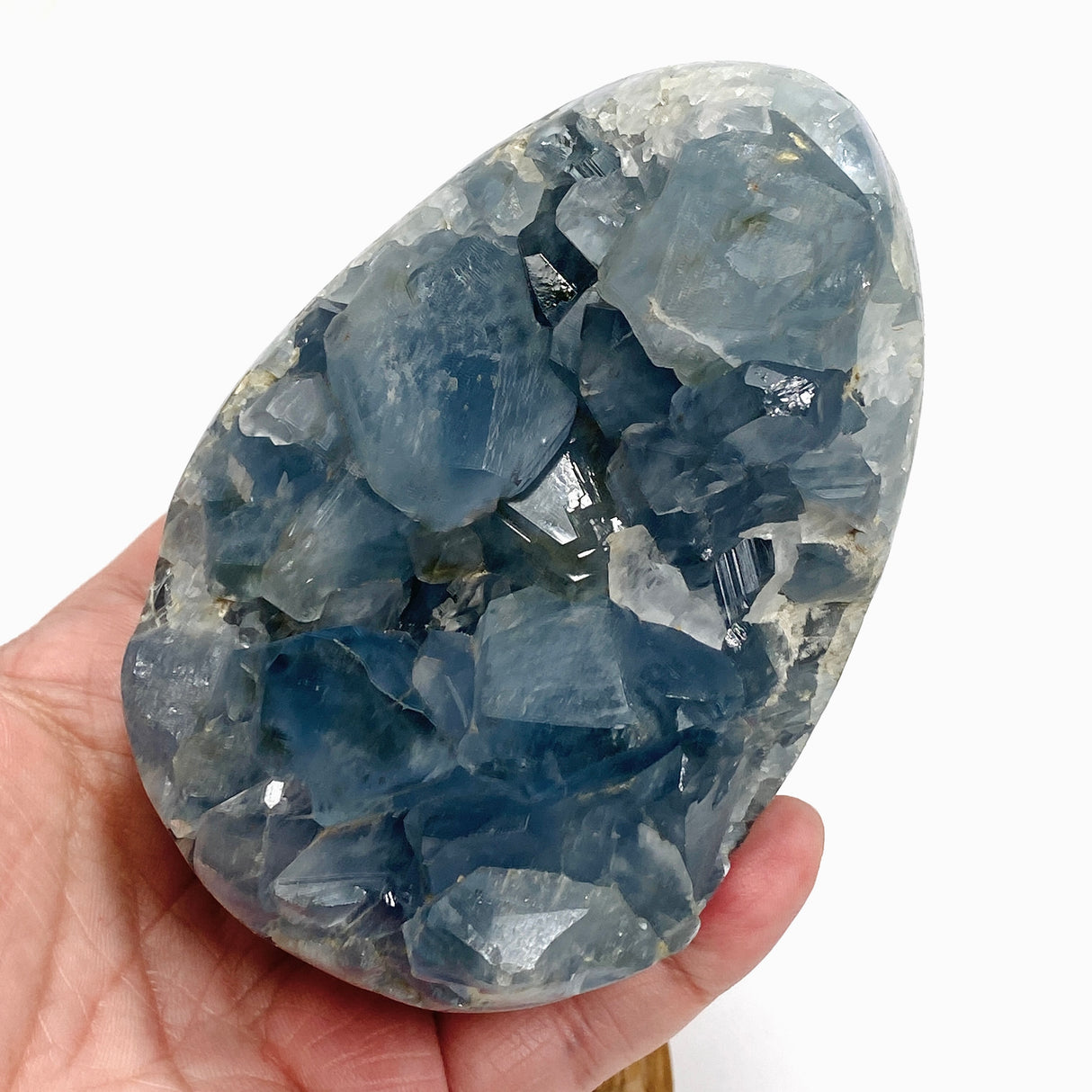 Celestite Egg - Madagascar CR3716