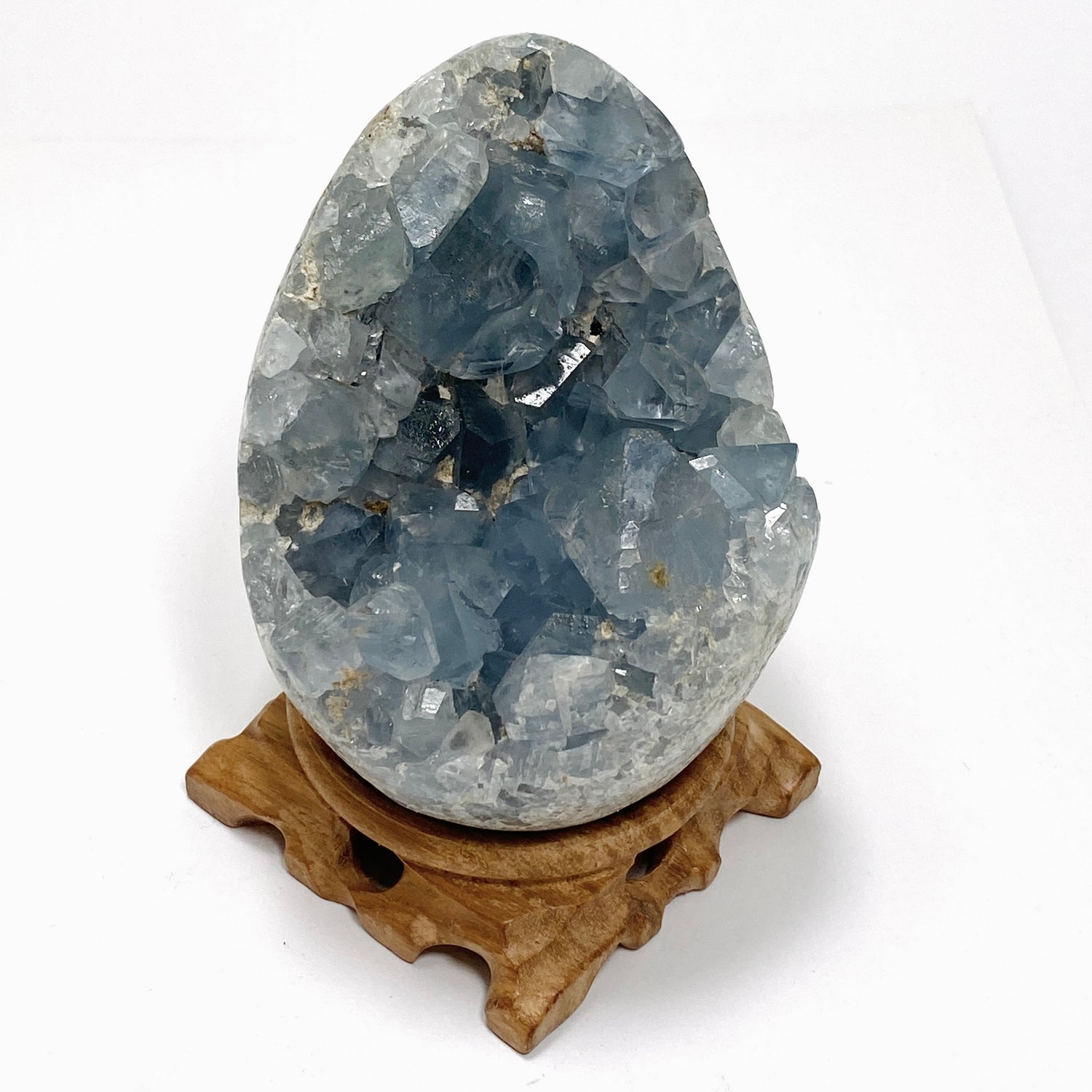Celestite Egg - Madagascar CR3717