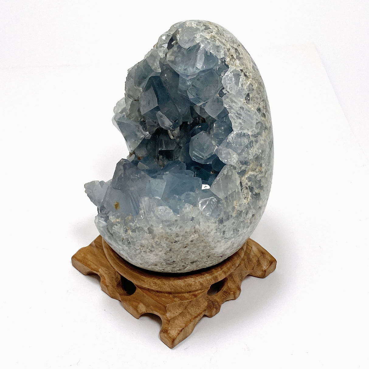 Celestite Egg - Madagascar CR3717
