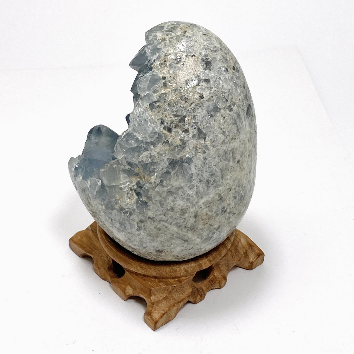 Celestite Egg - Madagascar CR3717