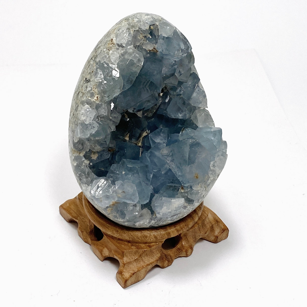Celestite Egg - Madagascar CR3717