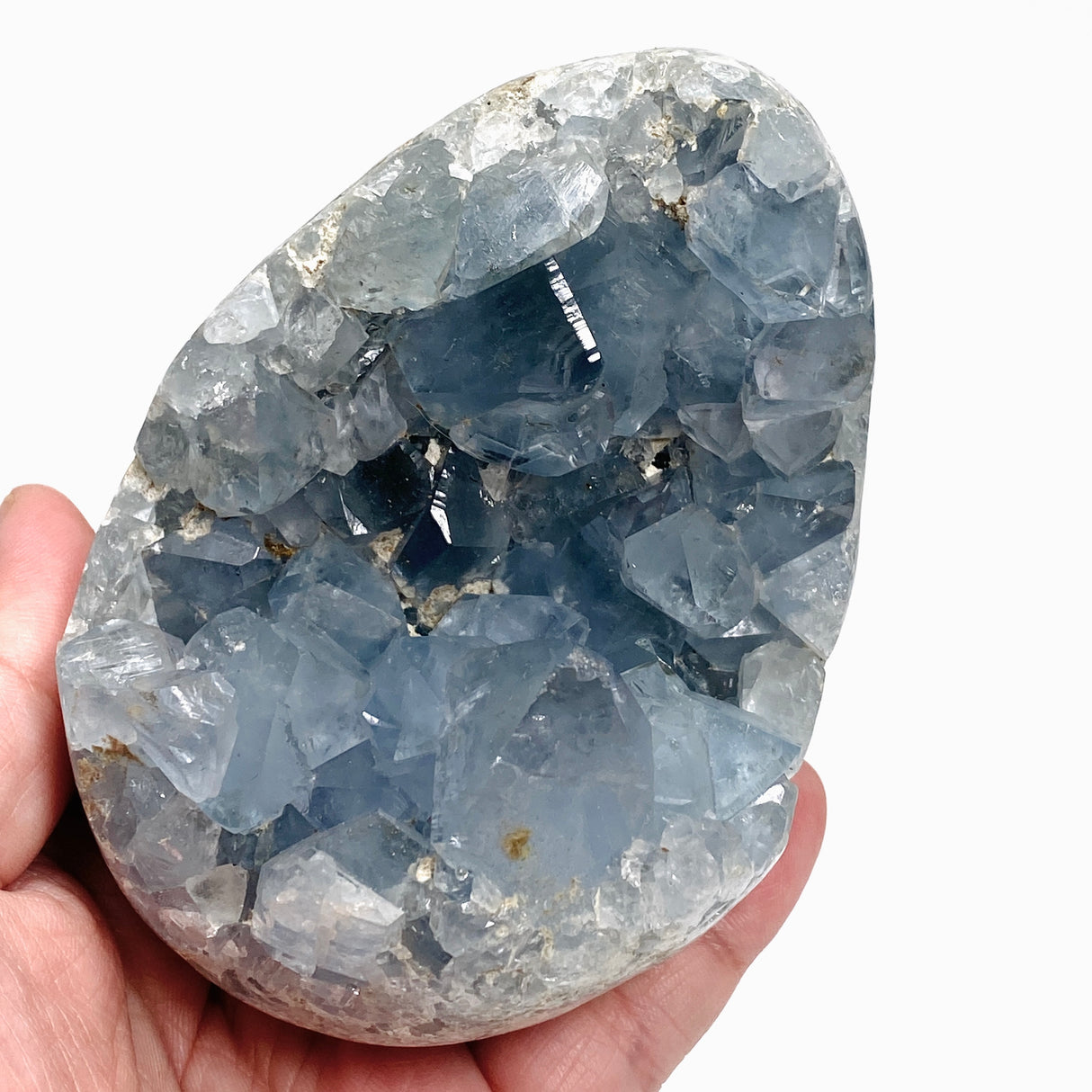 Celestite Egg - Madagascar CR3717