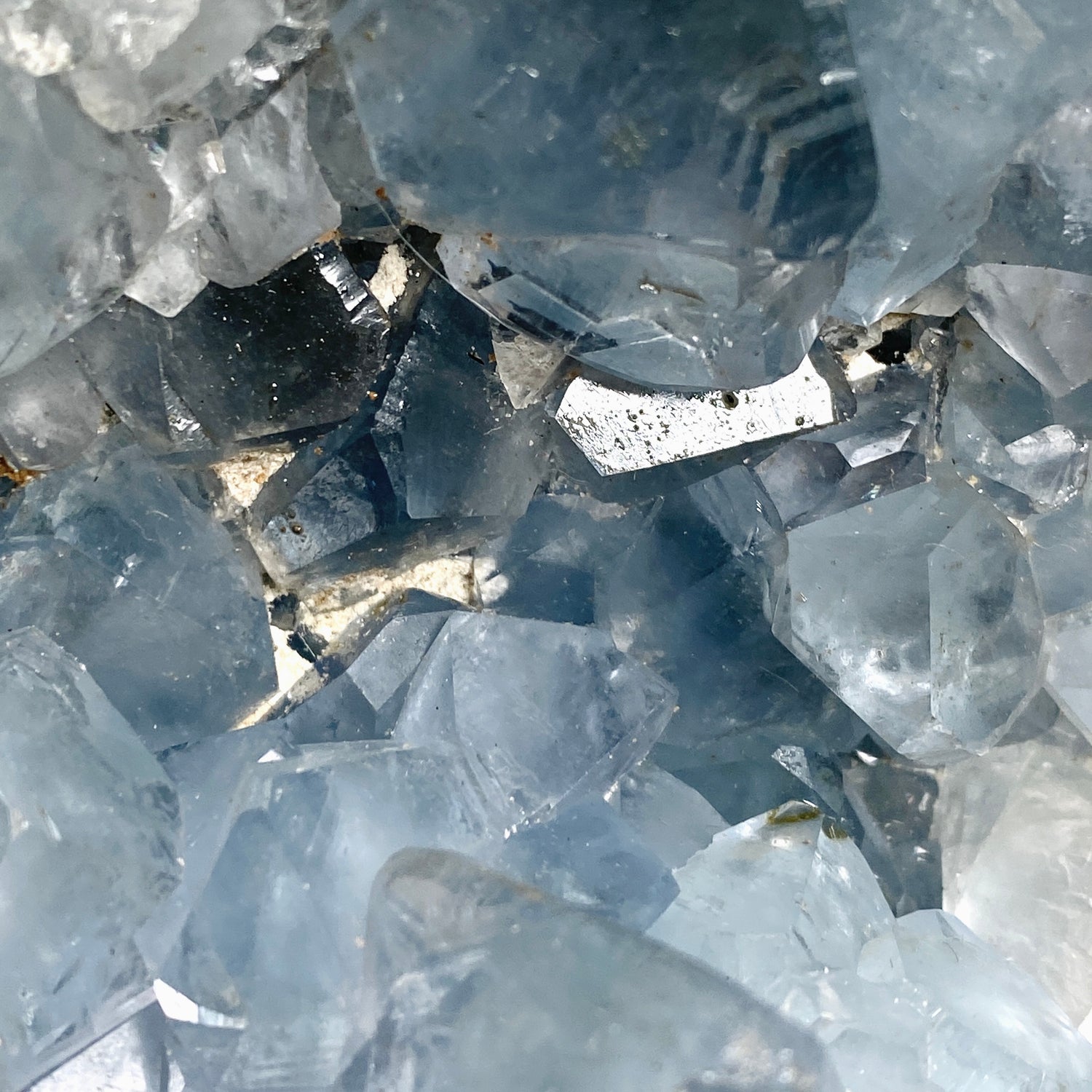 Celestite Egg - Madagascar CR3717