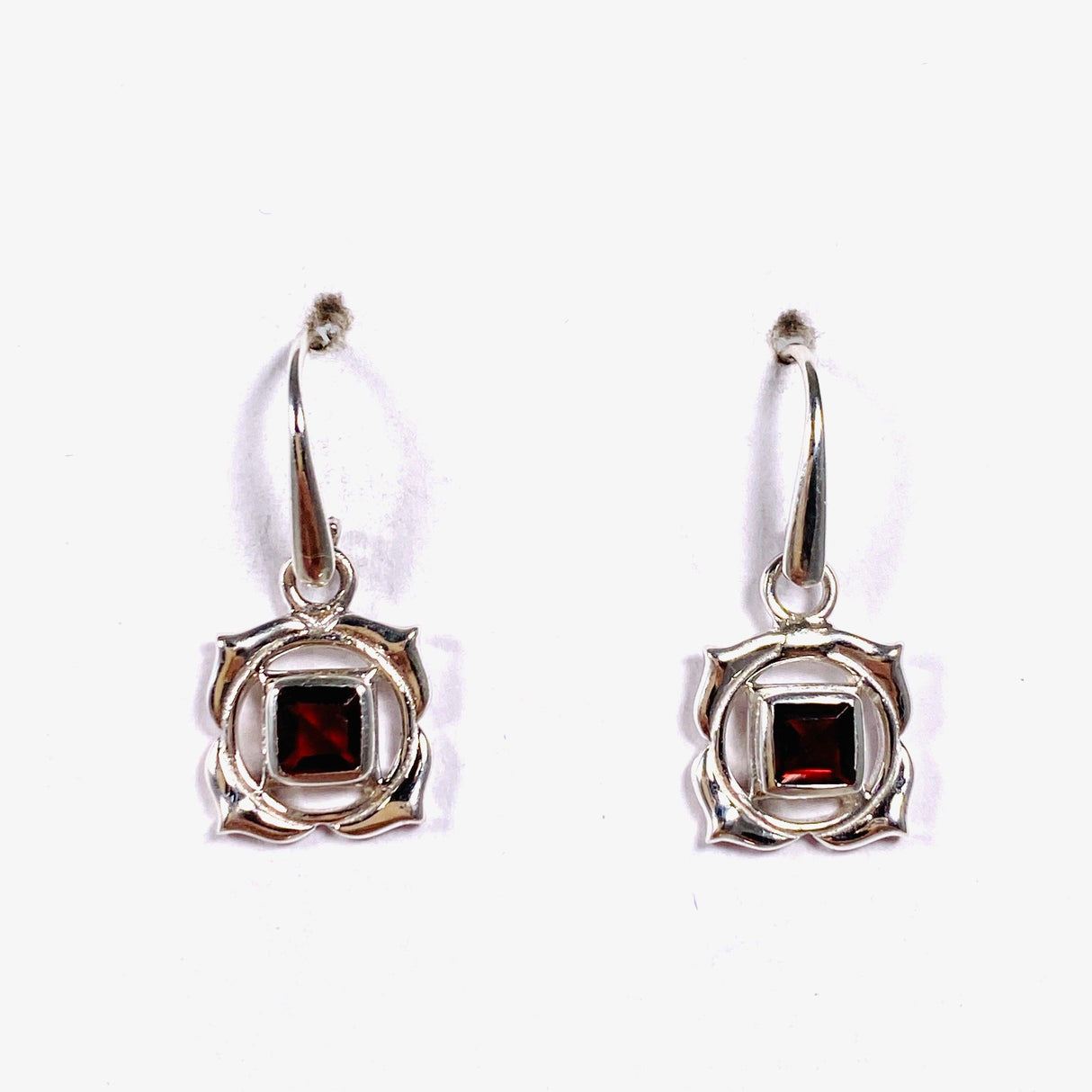Chakra Earring with faceted gemstones - Nature's Magick