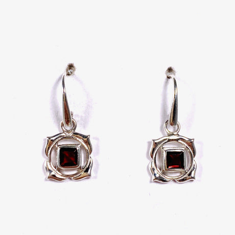 Chakra Earring with faceted gemstones - Nature's Magick