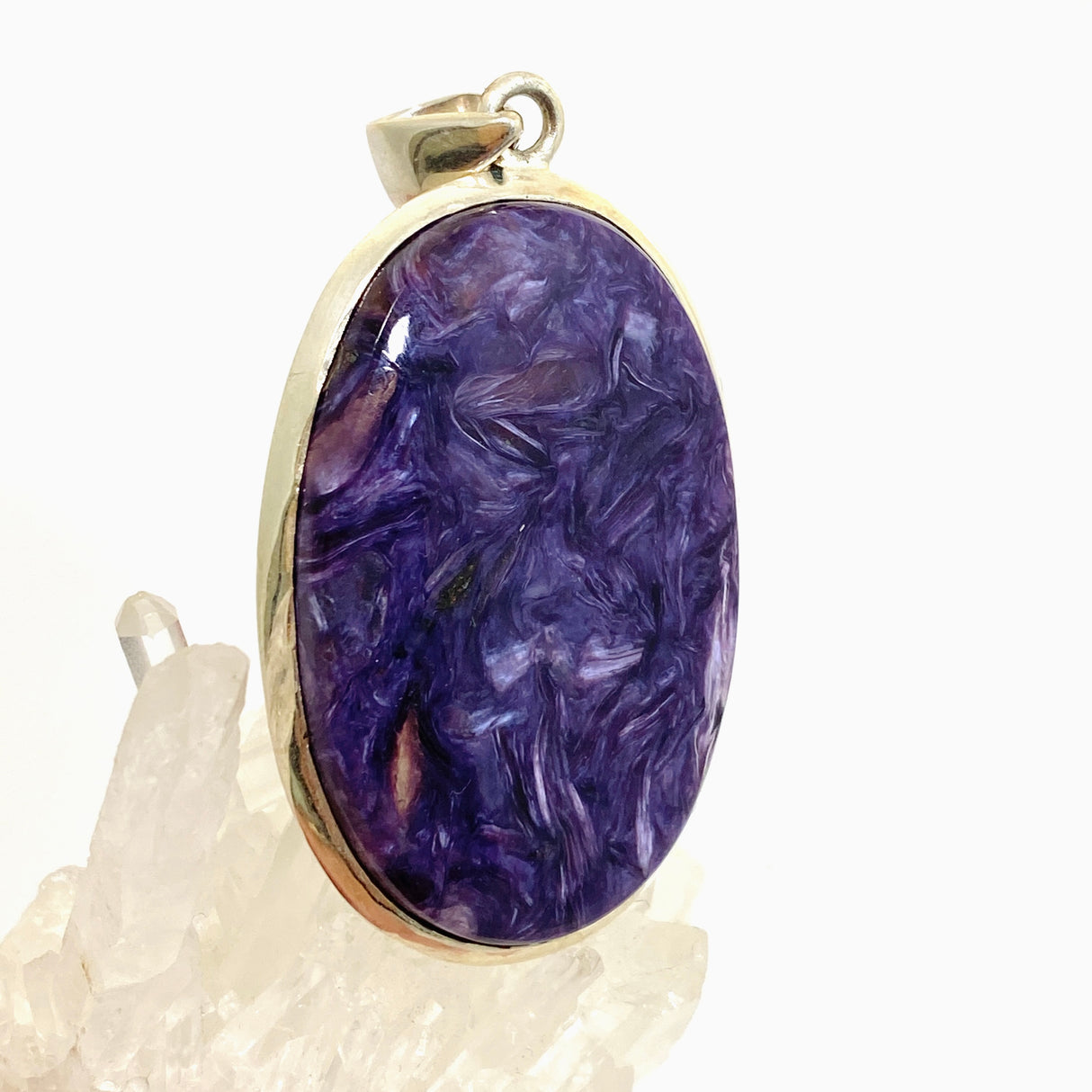 Charoite Oval Cabochon Pendant THP-16